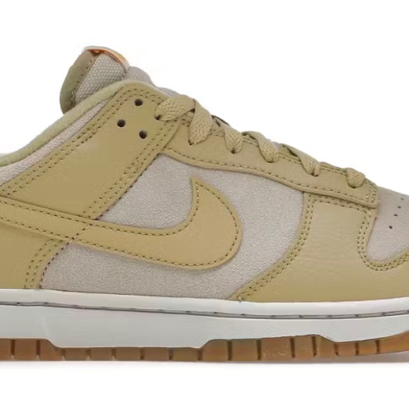 New Nike Dunk Low Khaki Gum Mens 9 Dz4513-200 - Picture 12 of 12